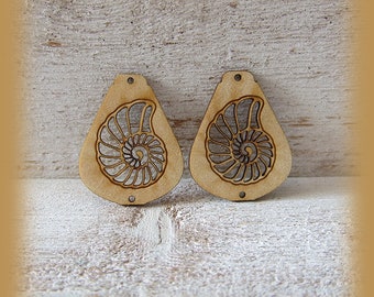 Wood charms