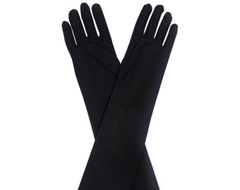 Long Black Gloves Wedding Prom Formal Evening Party Costume Bridal Accessories