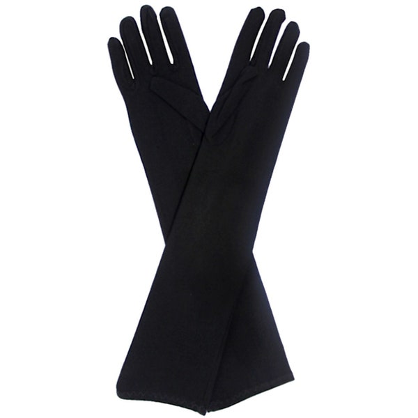 Long Black Gloves Wedding Prom Formal Evening Party Costume Bridal Accessories