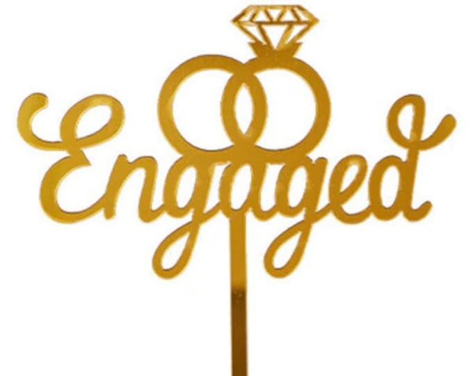 Engagement Cake Toppers - Cake Decorations | Online Party Supplies - View #13