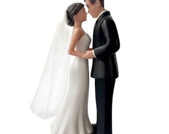 Décoration de gâteau de mariage des mariés, figurine de couple, décoration de souvenir