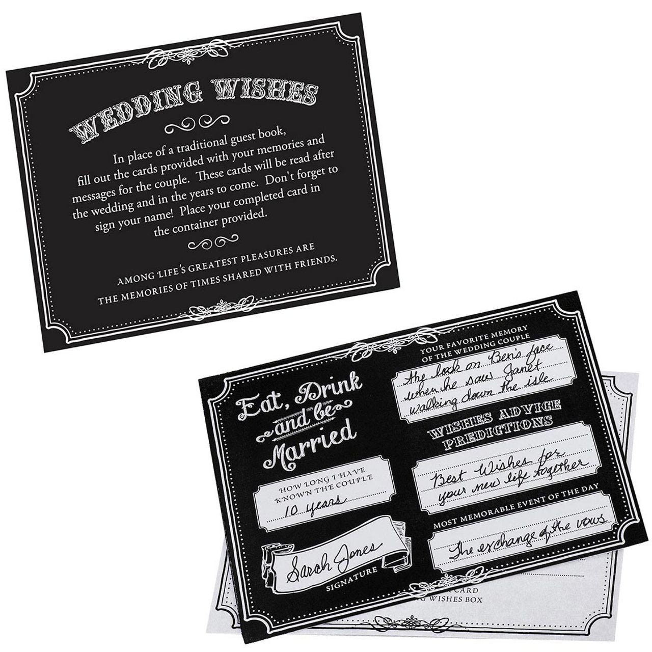 Wedding Wishes Cards