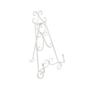 White Wedding Easel Stand Foldable Sign Holder Display for Photo or Welcome Sign
