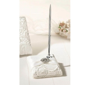 Wedding Signing Pen To Sign Certificate Register For Guest Book Message