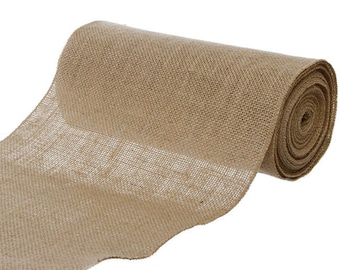 Jute tafelloper jute Hessische rol 25 cm x 10 m natuurlijke stof materiaal doek