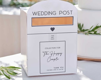 Wedding Wishing Well Card Box Post For Money Gift Holder