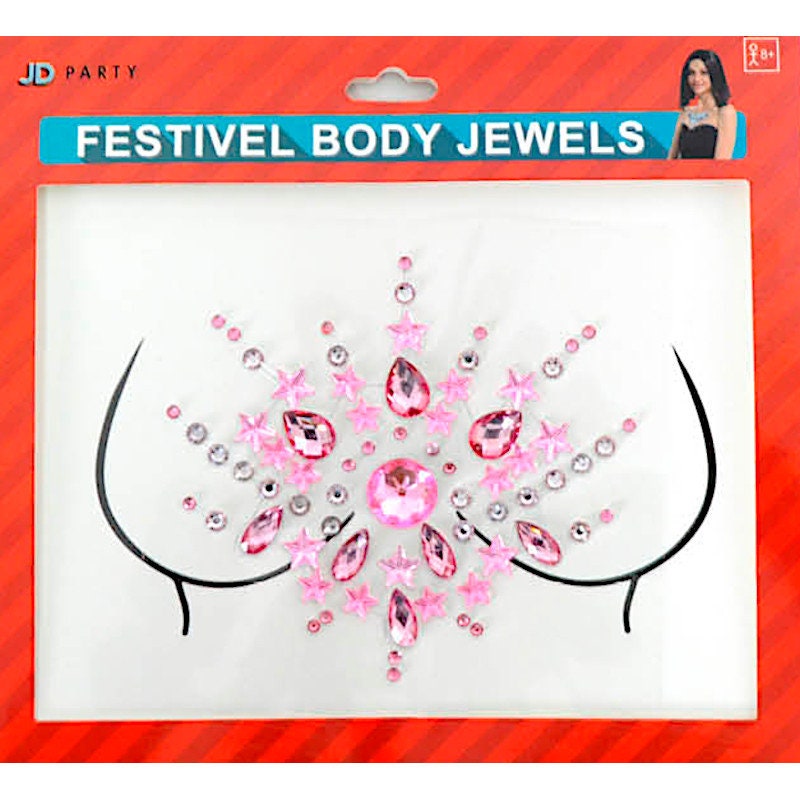 Pearl Stud Body Jewel Stickers 074PL2 ( 12 units) –