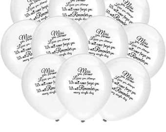 Gedenkgedächtnisgedächtnis-Erinnerung-Himmels-Ballons für Beerdigung-Release-Party-Dekoration