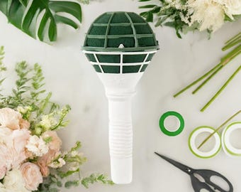 Bouquet Holder Wedding Bridal Floral Foam Handle DIY Flower Arrangement