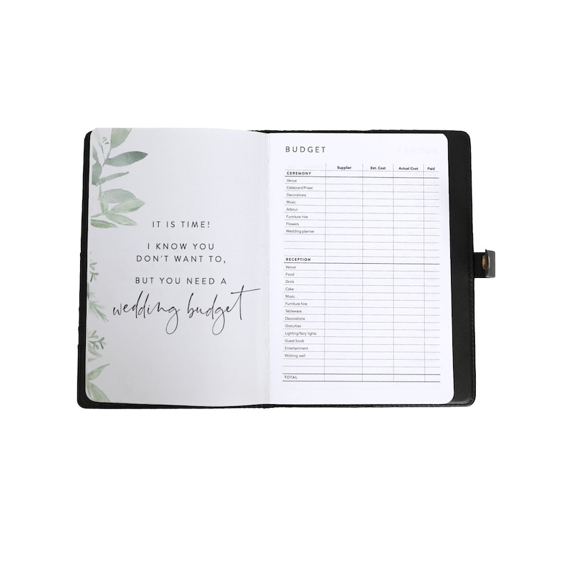 Wedding Planner Organiser Book Diary Bride Marriage Complete Details Planning