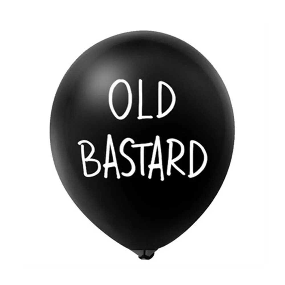 Striscione E Palloncini Di Compleanno Offensivi E Divertenti – Confezione Da 27 Pezzi – Frasi Ironiche Per 30°, 40°, 50° E 60° Compleanno – Decorazioni Scherzose