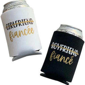 Engagement Gifts Stubby Holder Party Decorations Favour For Engaged Couple