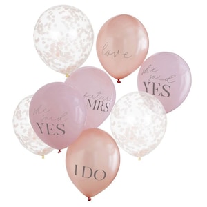 Bridal Shower Decorations Balloons With Confetti Hens Night Party For Arch