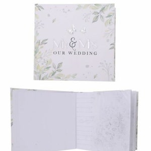 Wedding Photo Album Mr and Mrs Gifts for Bride and Groom DIY Slip in Pockets