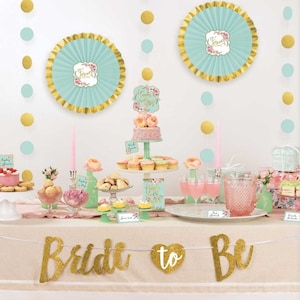 Lolly Buffet Sign Set Bridal Shower Hens Night Decorations Bride To Be Party