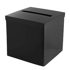 Hochzeit Wishing Well Kartenbox Schwarz Für Geldgeschenk Verlobung Geburtstagsfeier