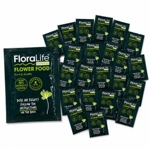 Alimento para flores cortadas (30 bolsitas) Floralife Universal Sachets