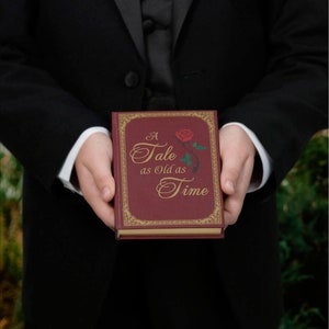 Wedding Ring Book Bearer Pillow Alternatives Fairytale Ceremony Supplies Decor image 2