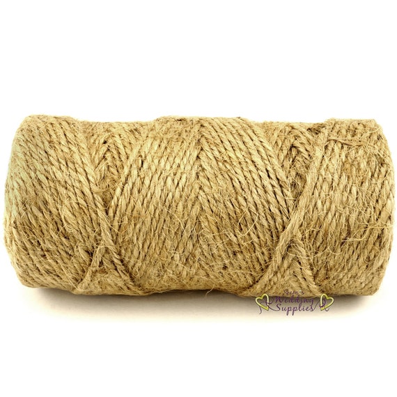 Twine Jute String for Craft Heavy Duty Natural Gift Wrapping