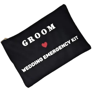 Wedding Emergency Survival Kit Bag Groom To Be Gift For Day Bridal Party Favours