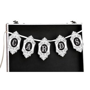 Tarjetas de pozo de los deseos, pancartas, decoraciones para fiestas de recepción de boda, suministros