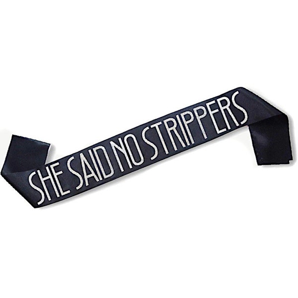 She Said No Strippers Groom To Be Bucks Stag Bachelor Party Night Gift