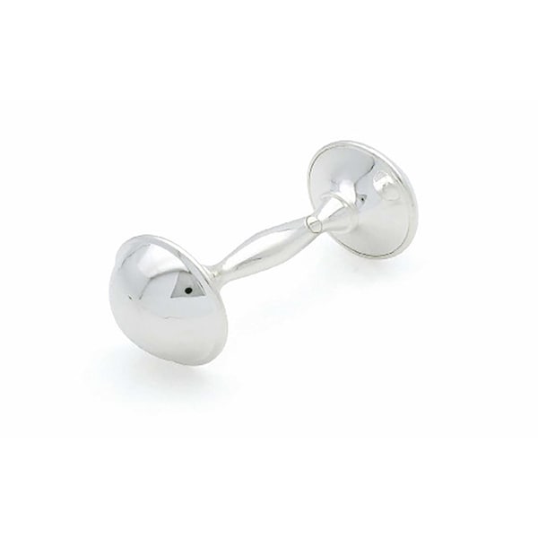 Silver Baby Rattle - Etsy