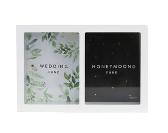 Wedding Money Box Piggy Bank Fund For Honeymoon Change Savings Engagement Gift