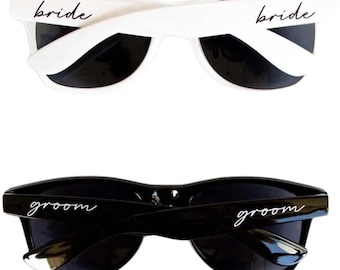 Wedding Gifts For Bride and Groom Sunglasses Bridal Party Photo Prop Decoration