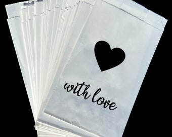 Sacos para bolo de casamento x 50 fatias de papel vegetal à prova de gordura para levar para casa