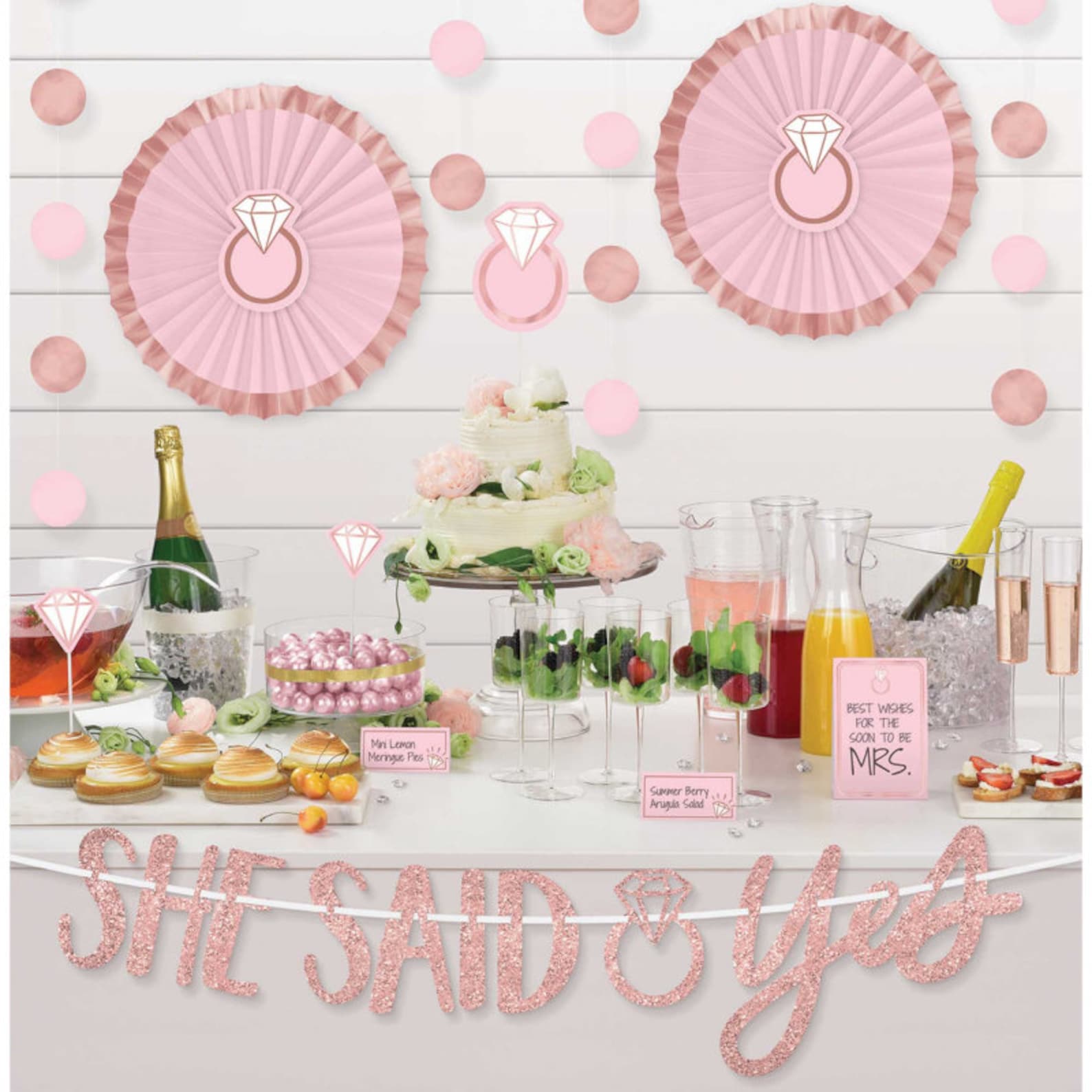 Lolly Buffet Bridal Shower Decorations Hens Night Signs She Said Yes Etsy — free download