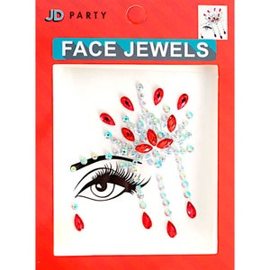 Rhinestone Face Gems Jewels, Crystal Stars Eye Jewel Sticker and Mermaid  Tear Face Gems Bindis, Festival Face Gems Stick on Eye Corner Forehead Body