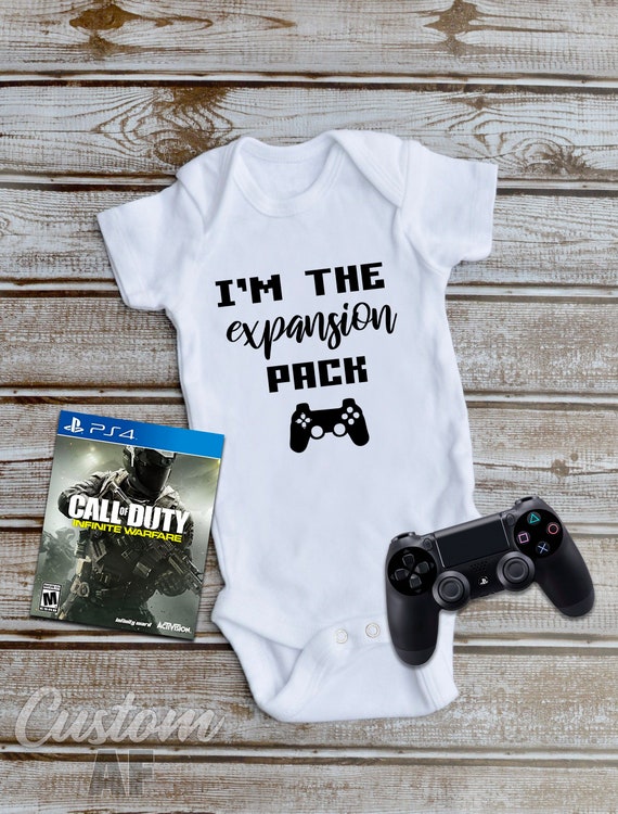 I'm The Expansion Pack Onesie© - Funny Baby Onesie© - Newborn clothes - Baby Clothes - Cute - Funny - Gamer