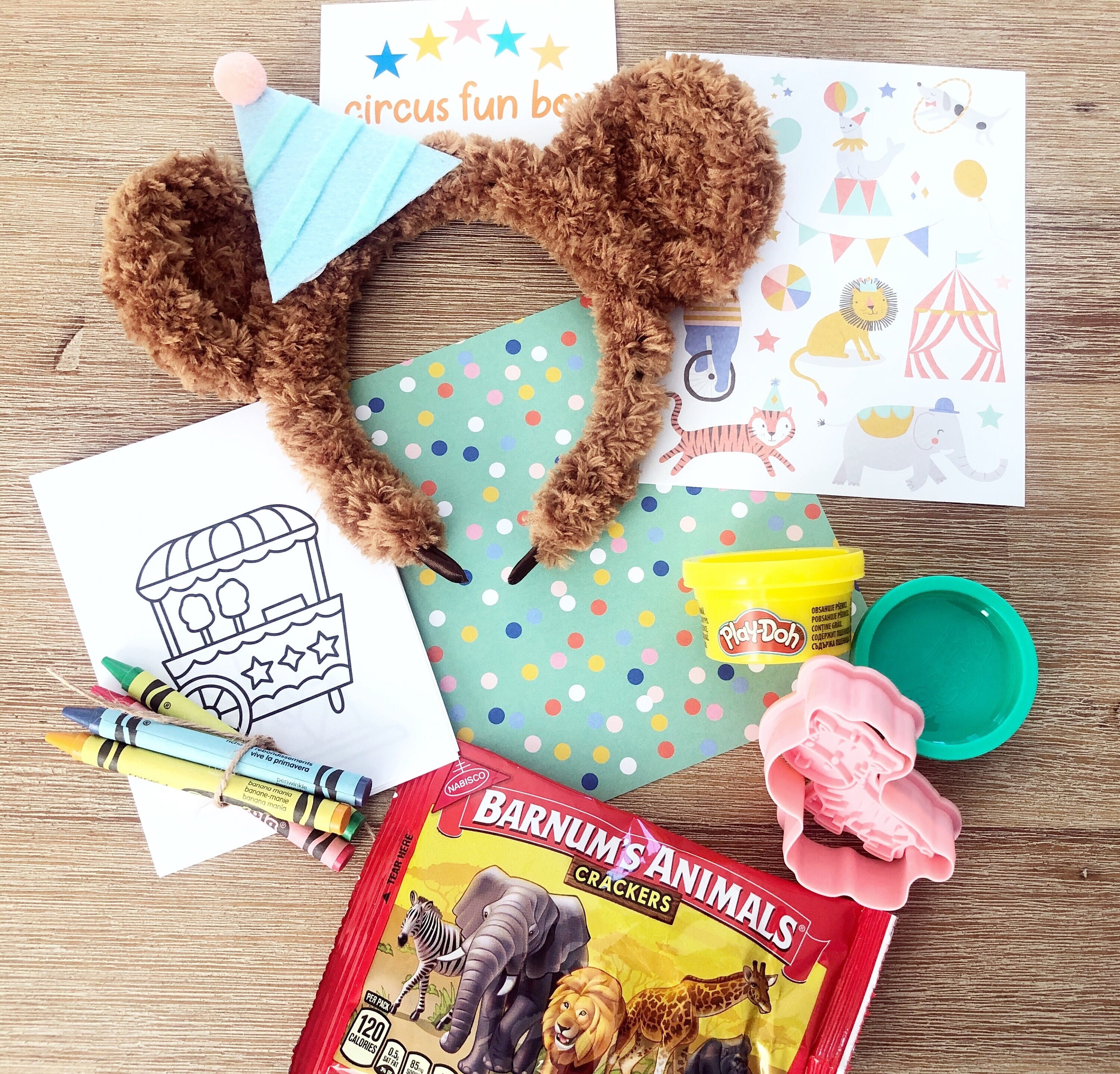 Interactive Playtime Surprise Box for Toddlers: Circus Adventure ...