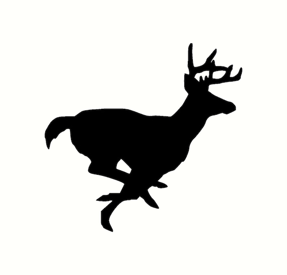 Deer Silhouette Animal for Car Window SUV Laptop Macbook Art Vinyl Decal Sticker
