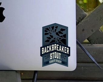 Deep Rock Galactic BackBreaker Vinyl Sticker