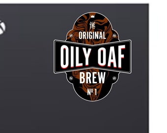 Deep Rock Galactic Oily Oaf Brew Vinyl Sticker