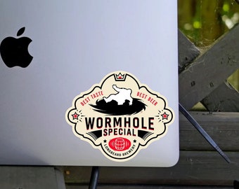 Deep Rock Galactic Wormhole Special Vinyl Sticker