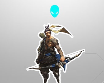 Overwatch Hanzo Champion Laptop/Window Printed Sticker