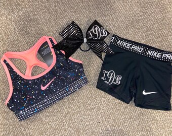 nike pro cheer shorts youth