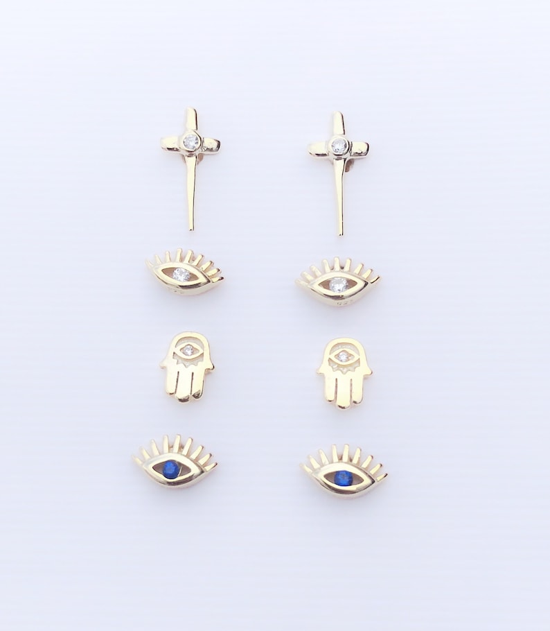EVIL Eye Mini Studs main image 1