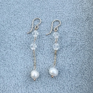 Lana Pearl Earrings - Pearl Earrings - freshwater pearl earrings