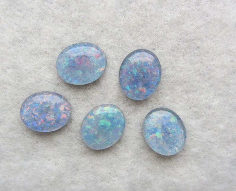 Natural Opal triplets from Australia lot of 5 stones