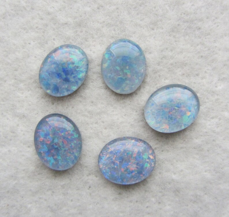 Natural Opal triplets from Australia lot of 5 stones