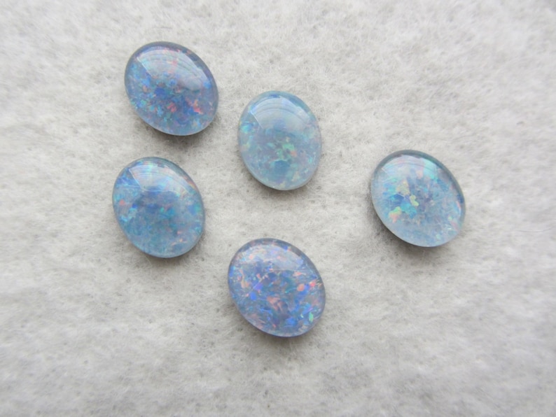 Natural Opal triplets from Australia lot of 5 stones