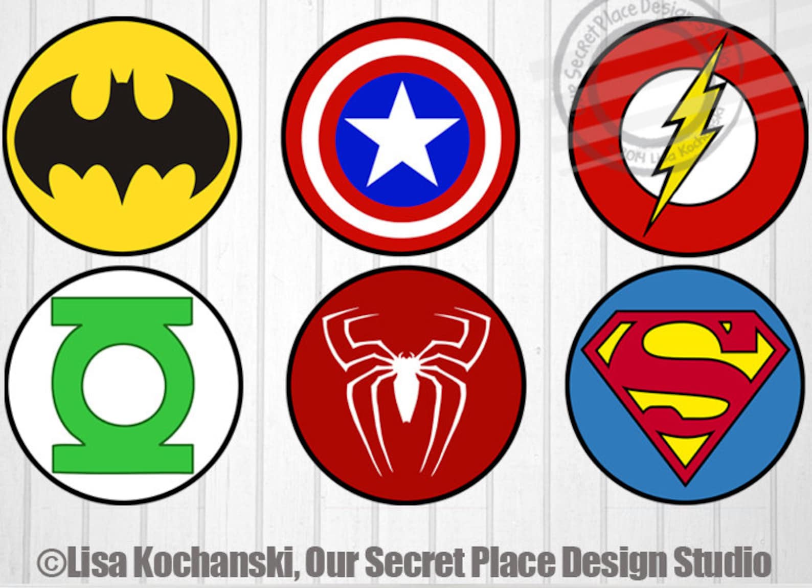 Рисунки значки марвел