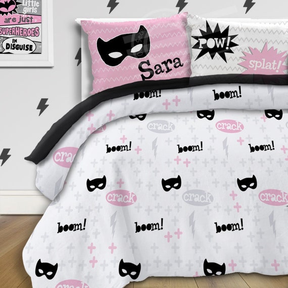 Superhero Bed Sheets Queen Size Hanaposy