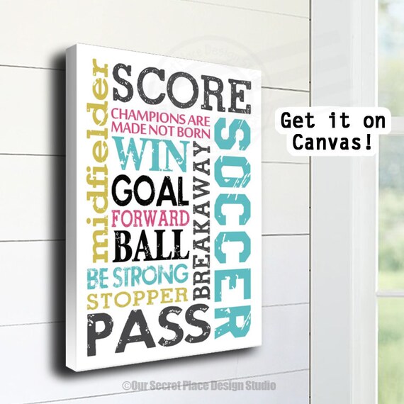 Girls Soccer Planked Wood Sign Sports Decor For Girls Room Decor Sports Wall Art Soccer Wall Decor Soccer Sign Soccer Gifts For Girls