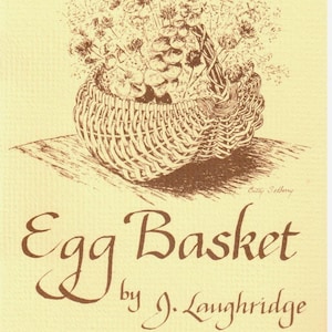Let&#39;s Make An Egg Basket Basketry Weaving Craft Booklet Pattern Instructions Vintage