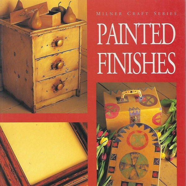 Finitions peintes Geoffrey Odgers Livre d'artisanat de peinture décorative